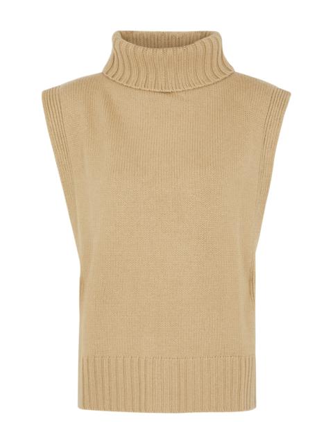 Vince Roll-neck wool-blend poncho