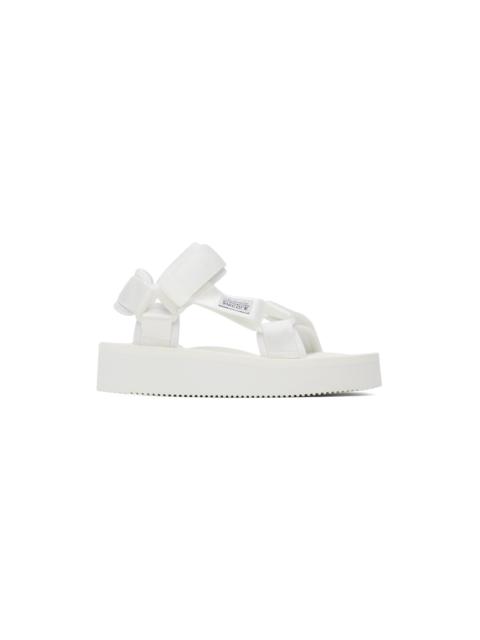 White DEPA-2PO Sandals