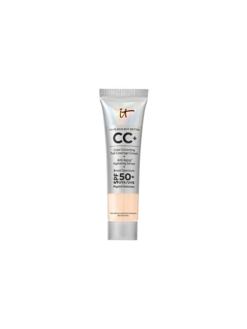 IT Cosmetics CC+ Cream Full-Coverage Foundation with SPF 50+ Travel Size