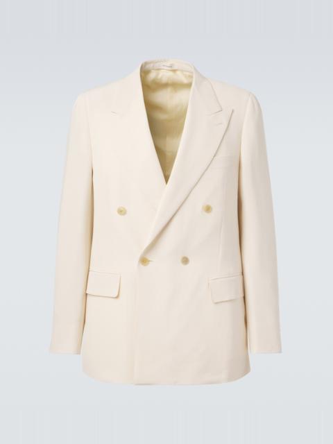 UMITBENAN Pietro silk and cotton-blend suit jacket