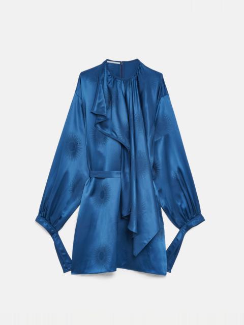 Stella McCartney Belted Silk Mini Dress