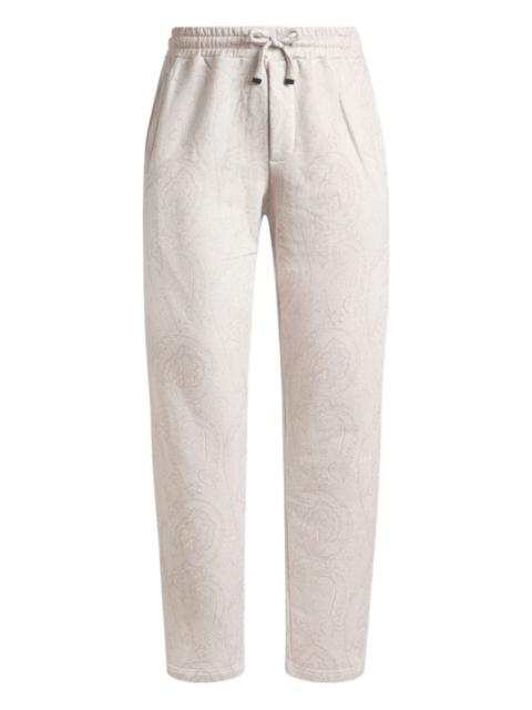 Etro arnica-motif track trousers