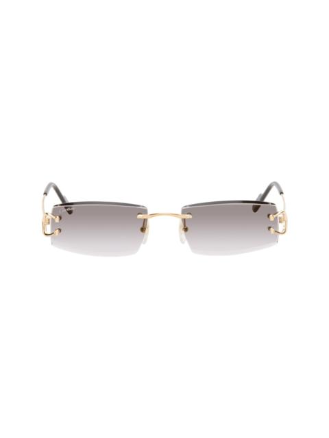 Cartier Gold Classic C Motif Sunglasses
