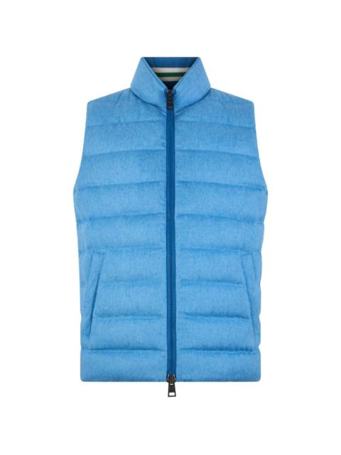 Herno zip-up padded gilet