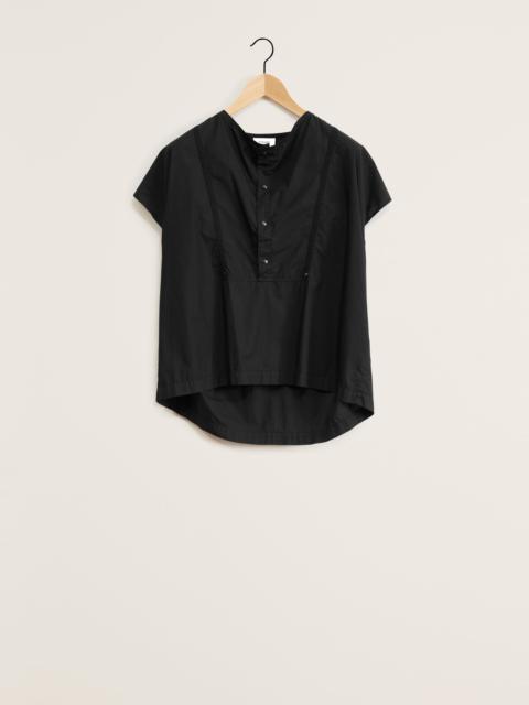 Lemaire CAP SLEEVE TOP WITH SNAPS