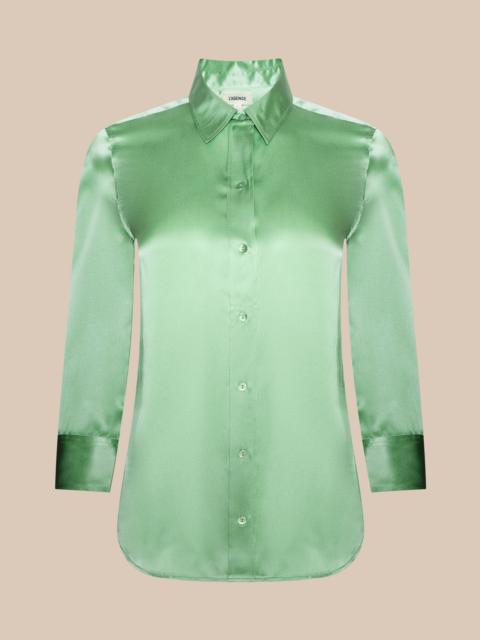 L'AGENCE Dani Silk Blouse