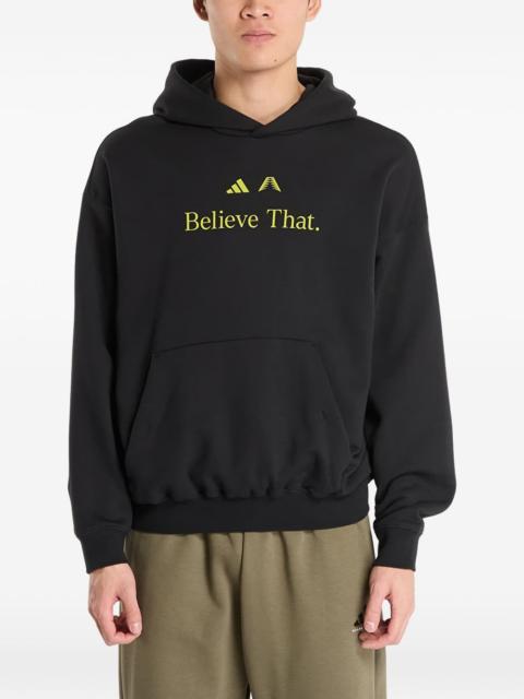 adidas x Anthony Edwards kangaroo-pocket hoodie