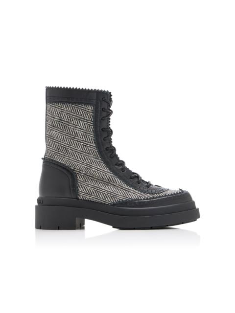 JIMMY CHOO Sima Leather Ankle Boots black