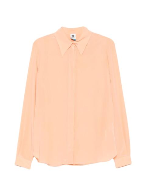 Missoni concealed-fastening long-sleeve blouse