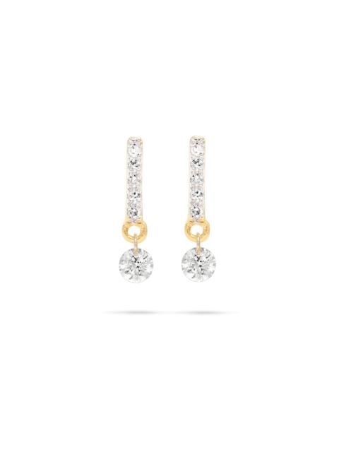 STONE AND STRAND Twinkle Diamond Drop Studs