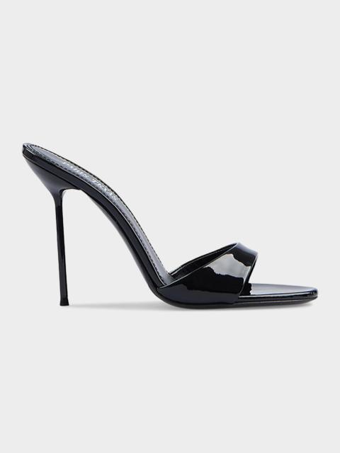 PARIS TEXAS Lidia 105MM Patent Leather Mules