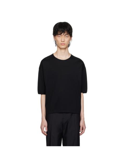 Lemaire Black Relaxed T-Shirt