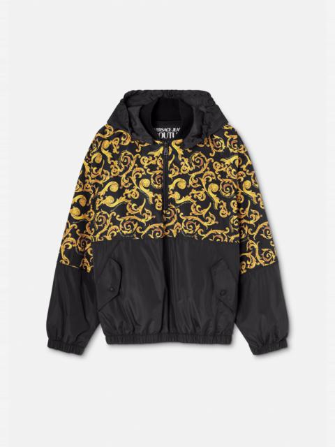 ブルゾン Versace Jeans Couture Outline Baroque Windbreaker VERSACE JEANS COUTURE Outline Barocco Reversible Jacket
