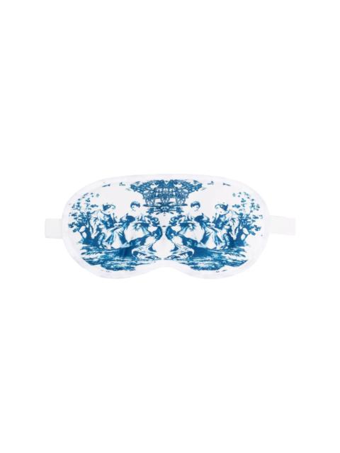 PHILIPP PLEIN graphic-print sleep mask