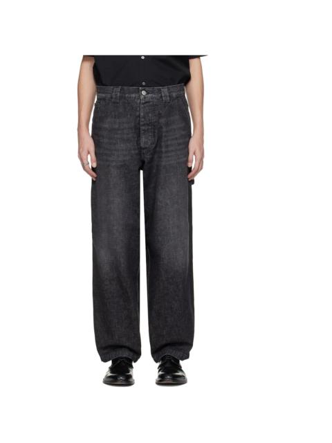 Maison Margiela Black 5 Pockets Jeans