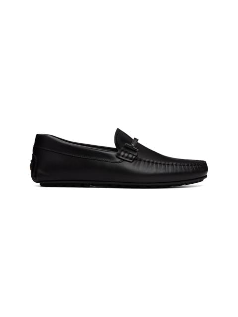 BOSS Black Nappa-Leather Driver Loafers