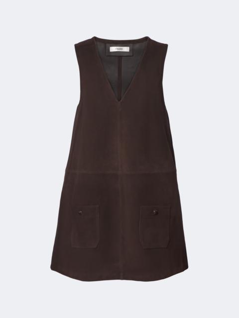 FRAME Suede minidress
