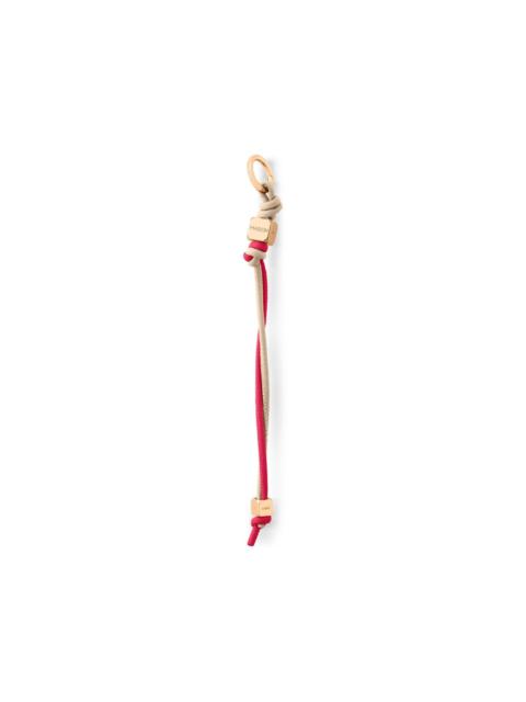 MAISON de SABRÉ leather wristlet charm