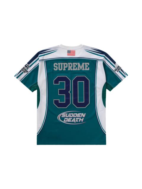 Supreme Supreme Sudden Death Football Jersey Teal