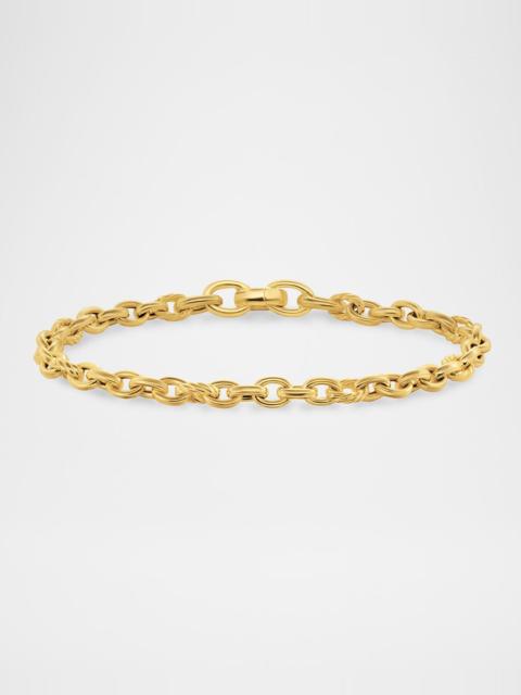 DAVID YURMAN DY Mercer Petite Chain Bracelet in 18K Gold, 4.5mm