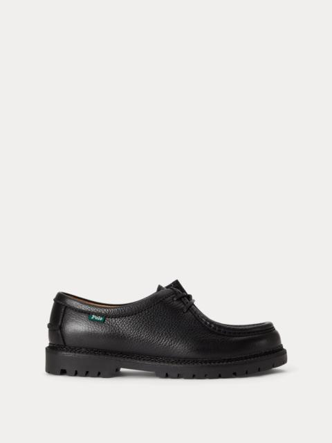 Polo Ralph Lauren Jett Tumbled Leather Moc-Toe Shoe