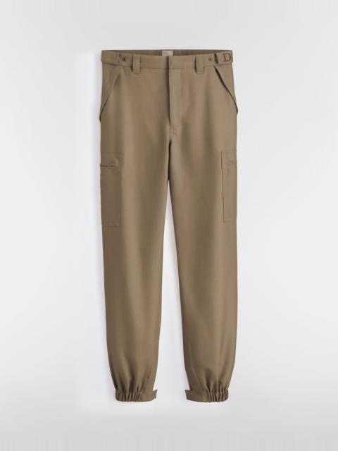 Dior Cargo Pants with Dior Embroidery