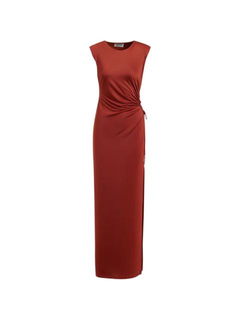 ESSENTIEL ANTWERP ruched-side maxi dress
