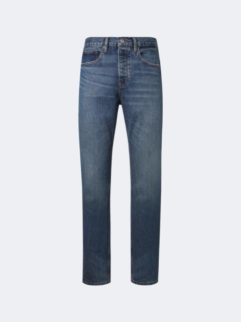 FRAME Faded straight jeans