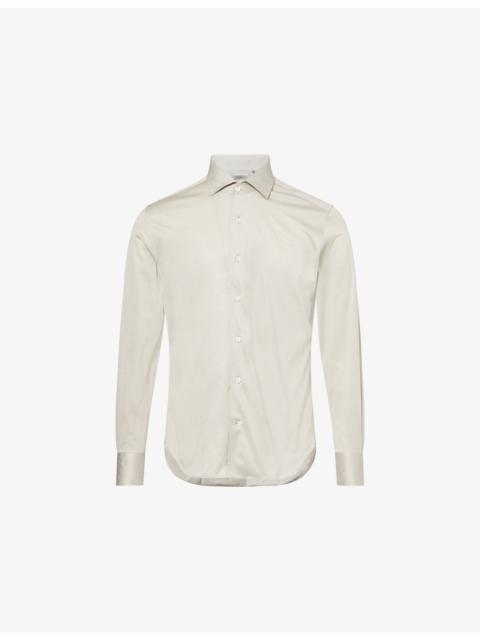 CORNELIANI Regular-Fit Classic-Collar Cotton Shirt