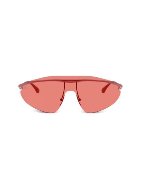 Ferrari mask-frame sunglasses