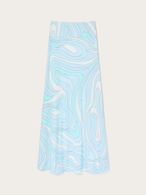 PUCCI MARMO PRINT LONG SKIRT