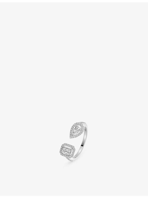 MESSIKA My Twin 18ct Gold And 0.69ct Diamond Ring