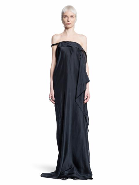 ANN DEMEULEMEESTER WOMAN BLACK DRESSES