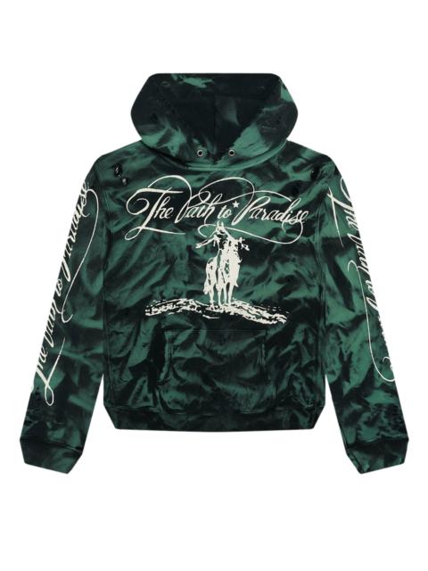 HELLSTAR Marble Paradise Hoodie "Green" HS01HOO001 GREE