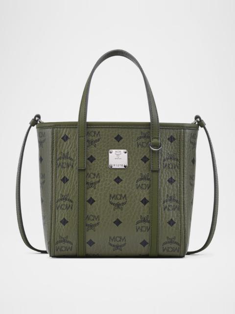MCM Toni Mini Visetos Shopper Top-Handle Bag