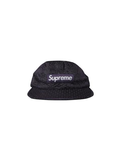 Supreme Geometric Ripstop Camp Cap 'Purple'