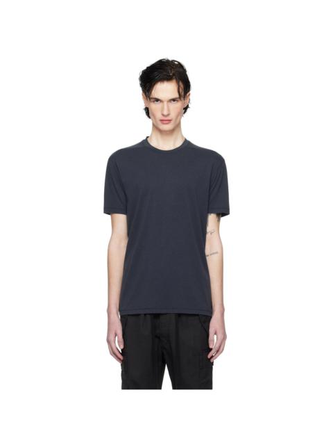 TOM FORD Navy Lyocell Cotton Crew T-shirt