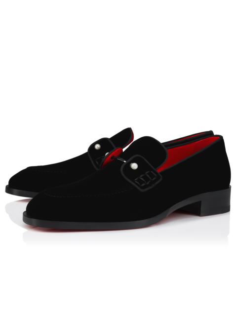 Christian Louboutin Chambelimoc Night Pearl Moccasins