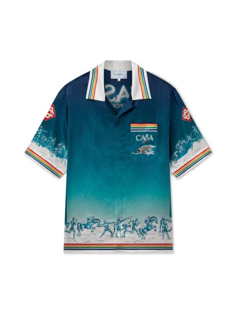 CASABLANCA La Déesse Du Stade Silk Shirt