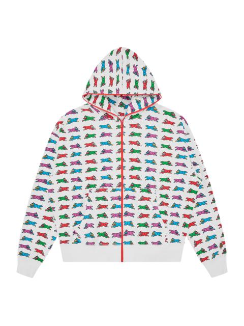 ICECREAM REPEAT RUNNING DOG ZIP THROUGH HOOD