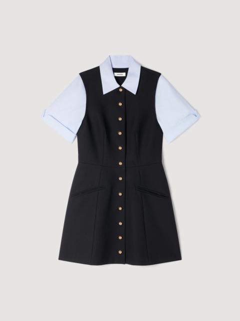 Sandro 2-IN-1 MINI DRESS