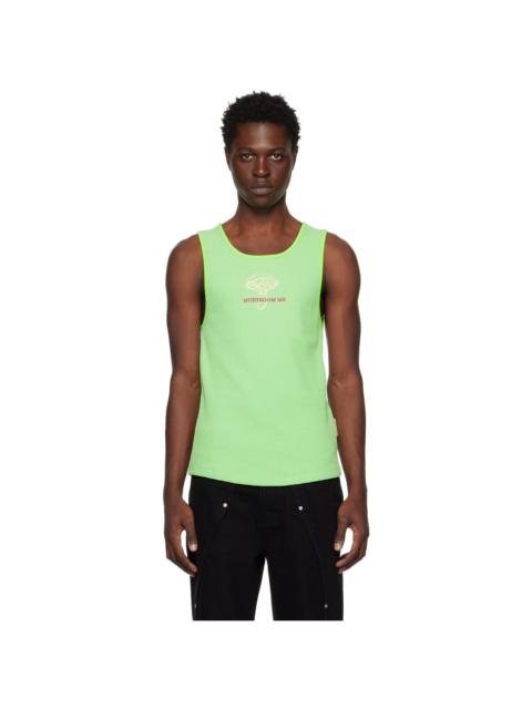 Andersson Bell SSENSE Exclusive Green 'Mushroom Me' Tank Top