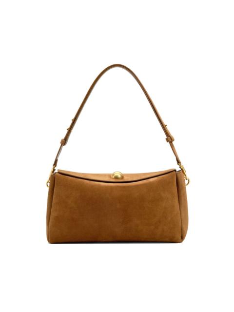 AMI Paris medium Carrousel suede bag