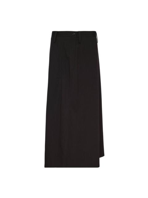 Y's Odd Hem Cloth Skirt