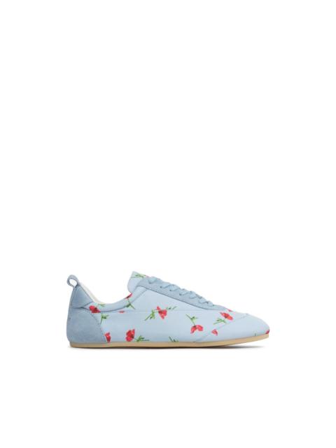 Jil Sander floral-print lace-up sneakers