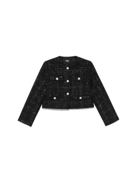 maje sequin-embellished jacket