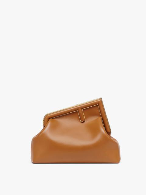 FENDI Brown leather bag