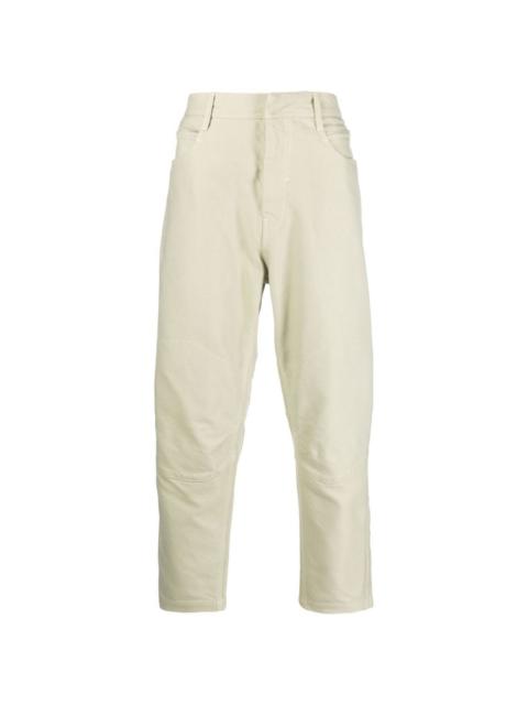 Stone Island Shadow Project zip-detail straight-leg trousers