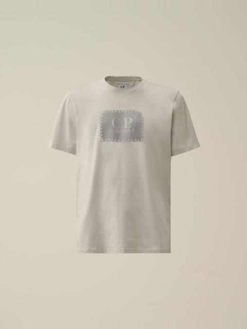 C.P. Company 30/1 Jersey Label Style Logo T-shirt