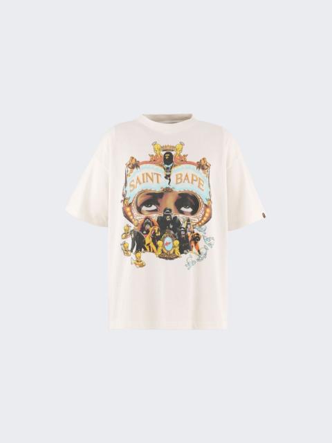 SAINT M×××××× Parasyte Graphic Tee White - SM-HR1-0000-C27
